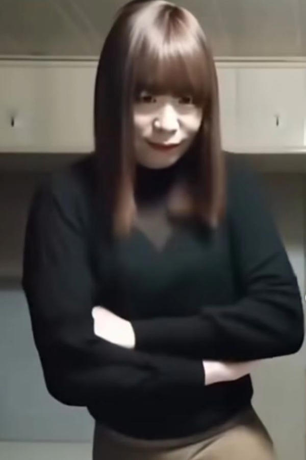 Sister Hong records one of her victims performing oral sex