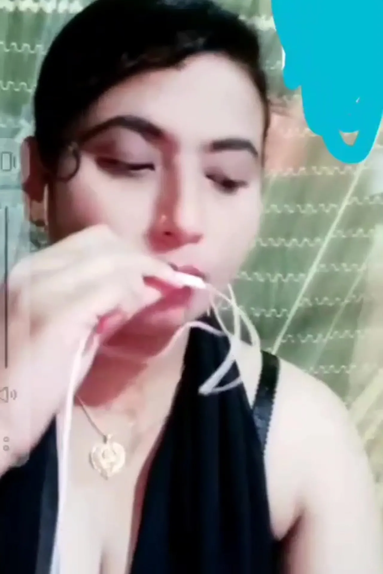 MUSKAN 707 from Bangladesh Showing Boobs on Chamet Live with Face