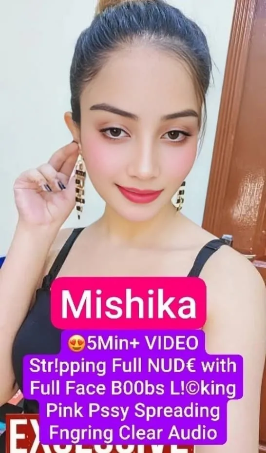 Super Hot Insta Model Mishika Nude on Tango Live Licking her Boobs Pussy Fingering