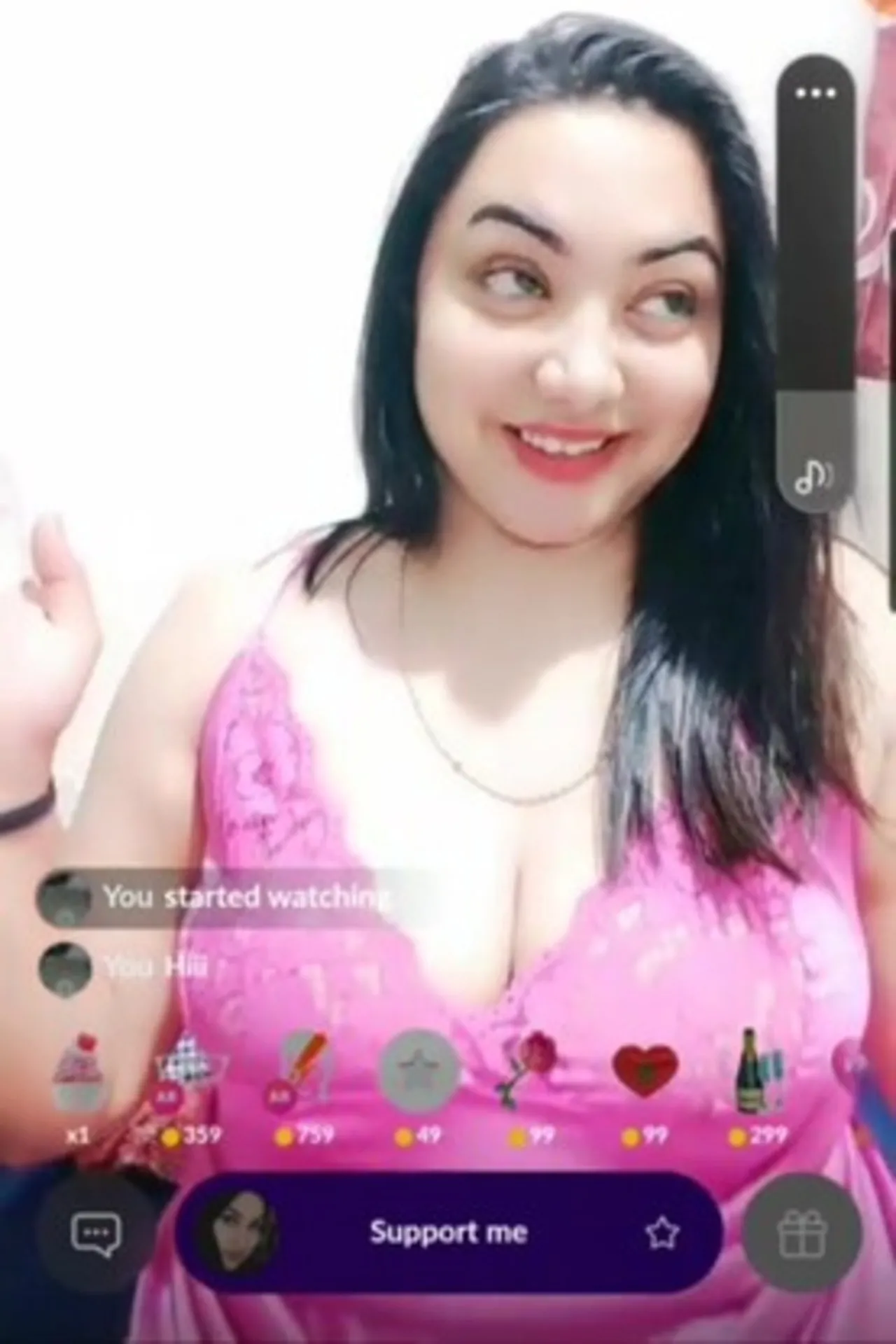 Tango BBW Rubina Hijabi Girl Shaking Boobs and Dildo in Pussy Full Show With Face
